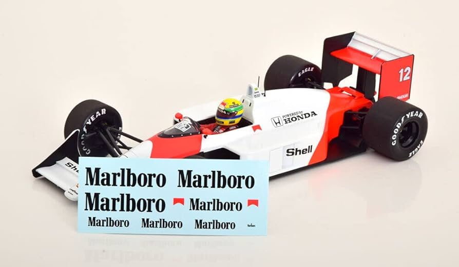 Minichamps 540881872 1:18 Mclaren Honda MP4/4-Ayrton Senna